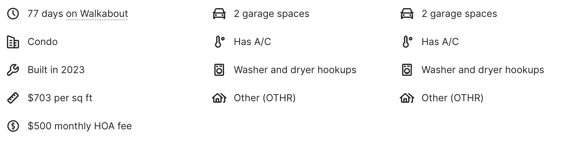 Facilities and amenities